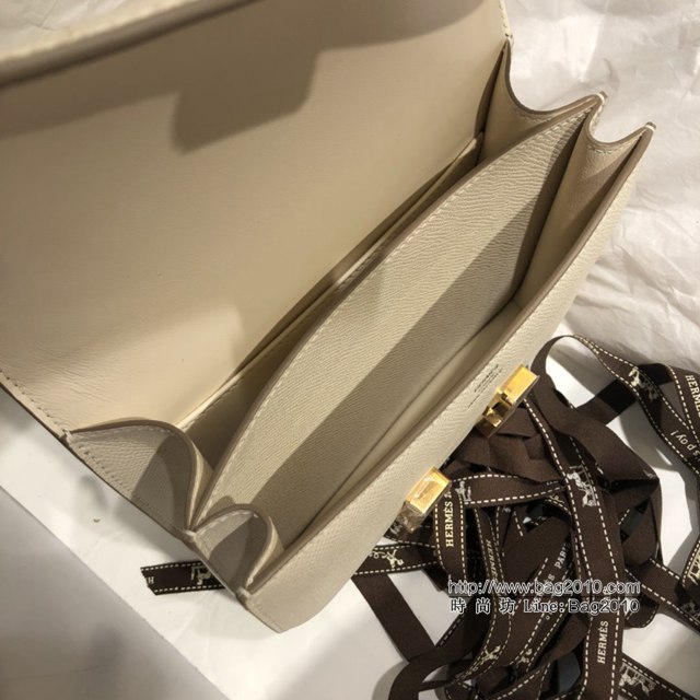 Hermes空姐包 愛馬仕Constance半手工19cm Epsom掌紋小牛進口皮 Hermes單肩斜挎包  tdh2118